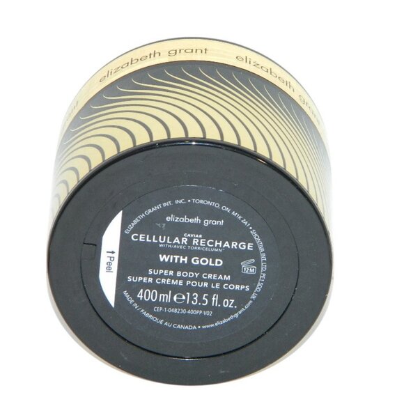 Elizabeth Grant Caviar Cellular Recharge Super Body Cream with Gold 400ml - Picture 2 of 3